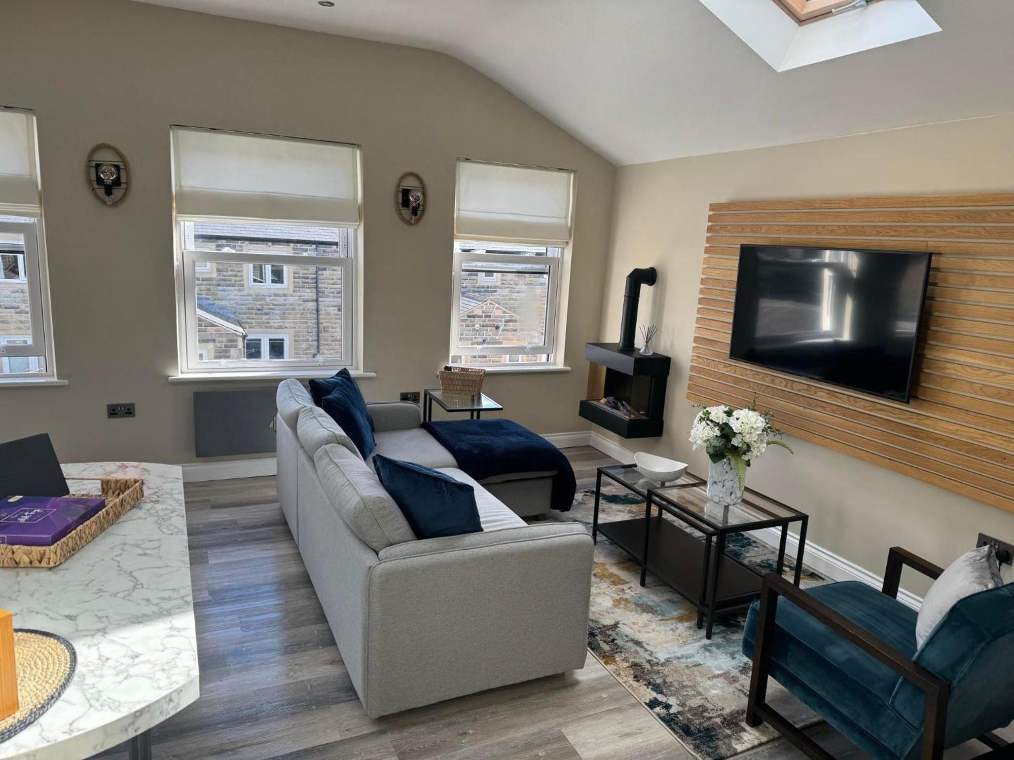 Apartment In Crosshills - North Yorkshire - Self Check In - Kildwick Luaran gambar